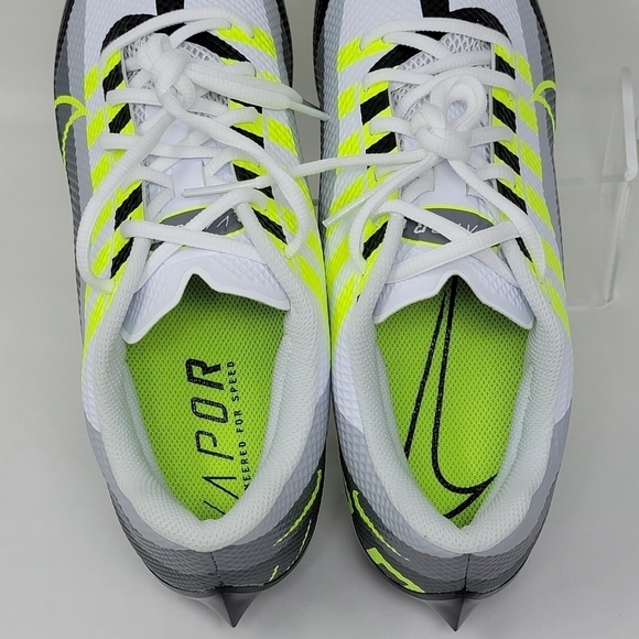 Nike Vapor Edge Elite 360 Football Black Volt Green DQ5110-071 Men\'s Size 11 New
